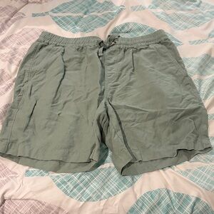 Lucky Brand Men's Athletic Shorts in Light Green